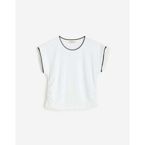 Madewell Side-Cinch Muscle‎ Tee XS White NWT